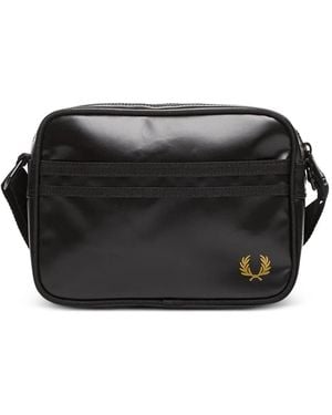 Fred Perry Mini Schultertasche Mit Logo - Schwarz