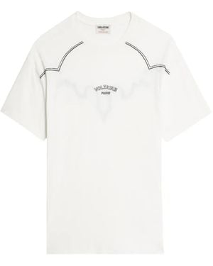 Zadig & Voltaire オーガニックコットン Tシャツ - ホワイト