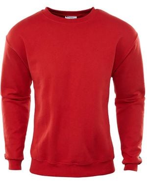 Champion Crew-Neck Sweatshirt - Red