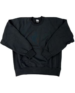 Nike Sudadera Con Cuello Redondo - Negro