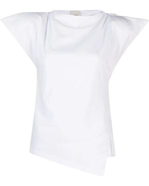 Isabel Marant Asymmetrisches Sebani T-Shirt - Weiß