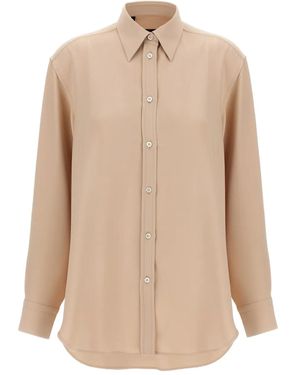 Brioni Silk Shirt - Natural