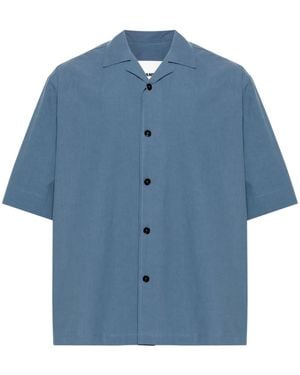 Jil Sander Essential Cotton Shirt For - Blue
