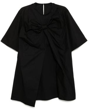 JNBY Bow-Detail Dress - Black