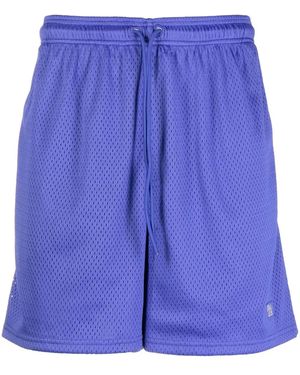 Advisory Board Crystals Shorts Met Logopatch - Blauw