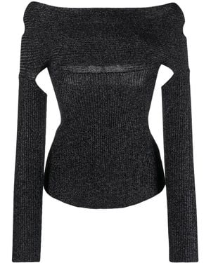 KHAITE The Salma Top - Black