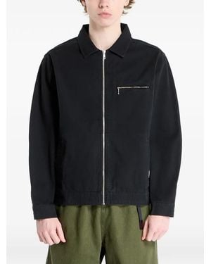Gramicci Zip-Up Canvas Jacket - Black
