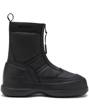 Moon Boot Luna Boots - Unisex - Polyurethane/polyamide/polyethylene Vinyl Acetate (peva)/rubberpolyester - Black