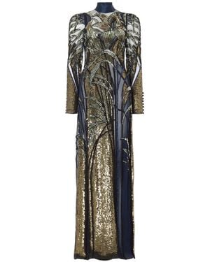 Temperley London Marianna Sequin-Embellished Dress - White