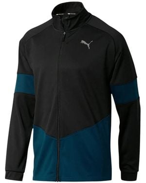 PUMA Blaster Colorblock Zip Sweatshirt - Blue