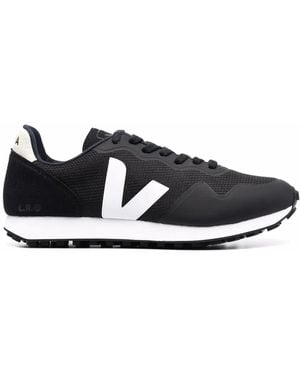 Veja ロゴパッチ スニーカー - ブラック
