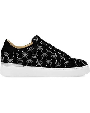 Philipp Plein モノグラム スニーカー - ブラック