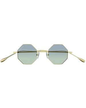 Gucci Geometric Sunglasses - Green