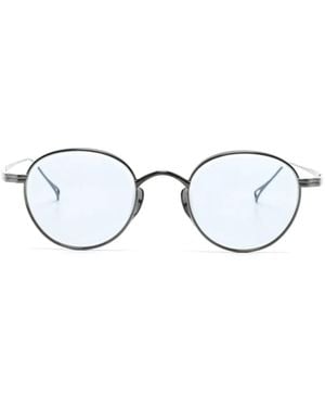 Kame Mannen Kmn 113 Round-Frame Sunglasses - Grey