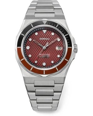 D1 Milano Date-Window 40Mm Watch - Grey