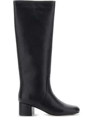 Twinset ブロックヒール ロングブーツ - ブラック