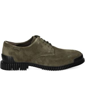 Camper Lace-up suede shoes - Braun