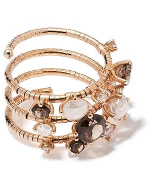 Mattia Cielo 18Kt Roségouden Ring - Meerkleurig