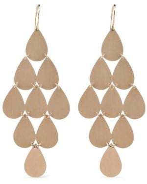 Irene Neuwirth Pendientes Largos En Oro Rosa De 18 Ct - Neutro