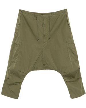 Junya Watanabe Drop-Crotch Trousers - Green