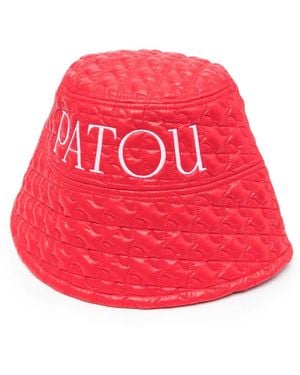 Patou Sombrero de pescador con logo bordado - Rojo