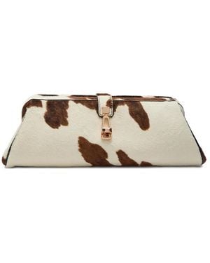 Gabriela Hearst Paola Clutch Bag - Natural