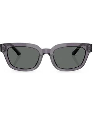 Emporio Armani Square-Frame Sunglasses - Gray