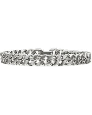 David Yurman Sterling Curb Chain Bracelet (8Mm) - Metallic