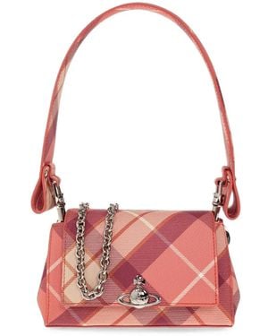 Vivienne Westwood Small Hazel Shoulder Bag - Pink