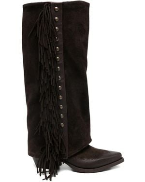 METISSE Botas con tacón de 55 mm - Negro