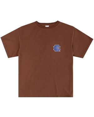 Eric Emanuel Logo-Print T-Shirt - Brown