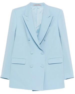 Tagliatore Jasmine Double-Breasted Blazer - Blue