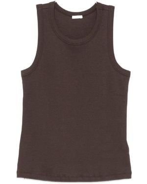 JOSEPH Yeux Tank Top - Brown