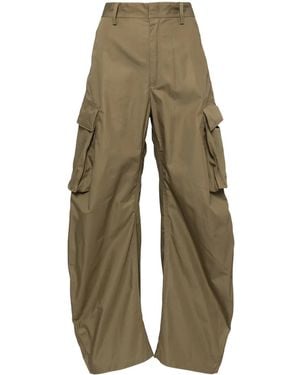 JNBY Loose Fit Track Trousers - Green