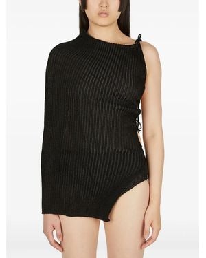 a. roege hove Ribbed-Knit Top - Black