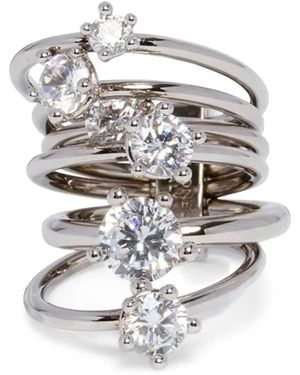 Panconesi Diamanti Orbit Ring - White