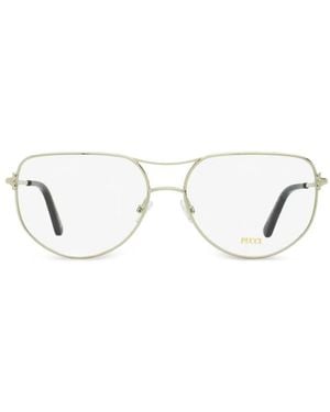 PUCCI Pilot-Frame Glasses - White