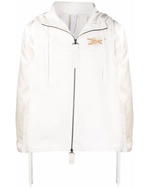 Reebok X Cottweiler Convertible Seersucker-Weave Jacket - White