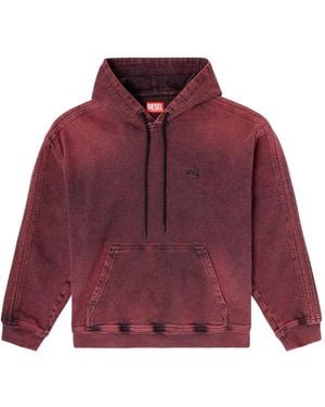 DIESEL D-Um-Rib_Horse Sweatshirt - Purple
