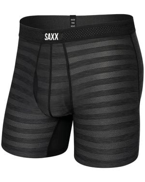 Saxx Underwear Co. Striped Briefs - Black