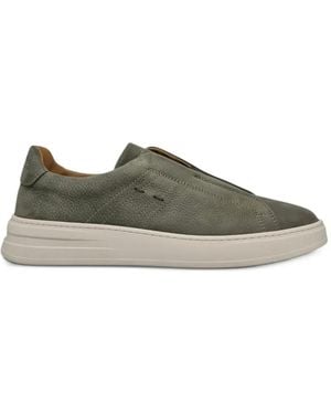 Henderson Slip-On-Sneakers Aus Leder - Grün