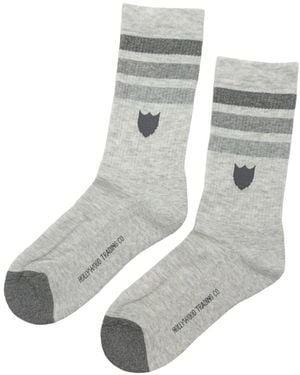 HTC Shield Stripes Socks - White
