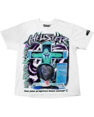 HELLSTAR Camiseta Con Estampado Gráfico - Azul