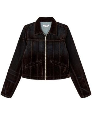 RE/DONE Zip-Up Jacket - Black