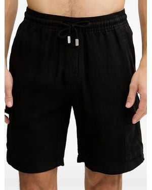 Vilebrequin Bermudas Cargo Con Cordones - Negro
