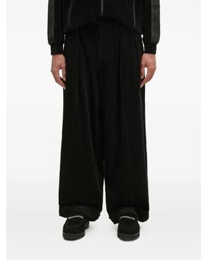Engineered Garments Pantalon À Design Plissé - Noir