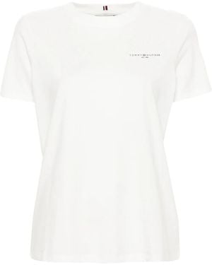 Tommy Hilfiger ロゴ Tシャツ - ホワイト