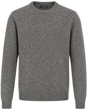 Slowear Marl-Knit Crew-Neck Sweater - Gray