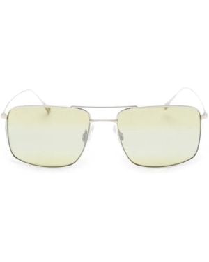 Maui Jim Aeko Rectangle-Frame Sunglasses - White