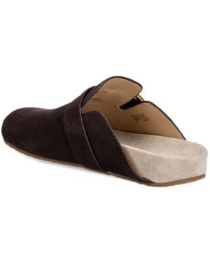MICHAEL Michael Kors Buckle-Fastening Logo-Plaque Mules - Brown